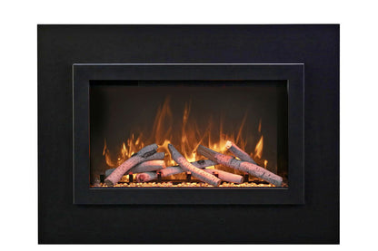 Amantii Traditional Bespoke 33-Inch Built-In Indoor/Outdoor Smart Electric Firebox Insert