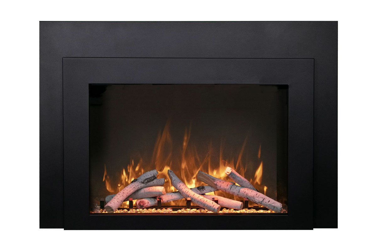 Amantii Traditional Bespoke 38-Inch Built-In Indoor/Outdoor Smart Electric Firebox Insert