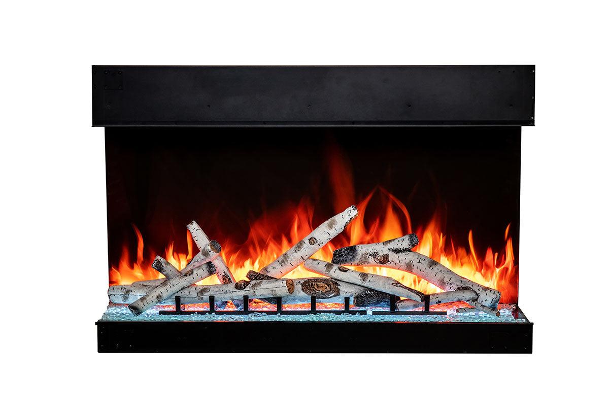 Amantii Tru View Bespoke 45-inch 3-Sided Built In Indoor/Outdoor Electric Fireplace