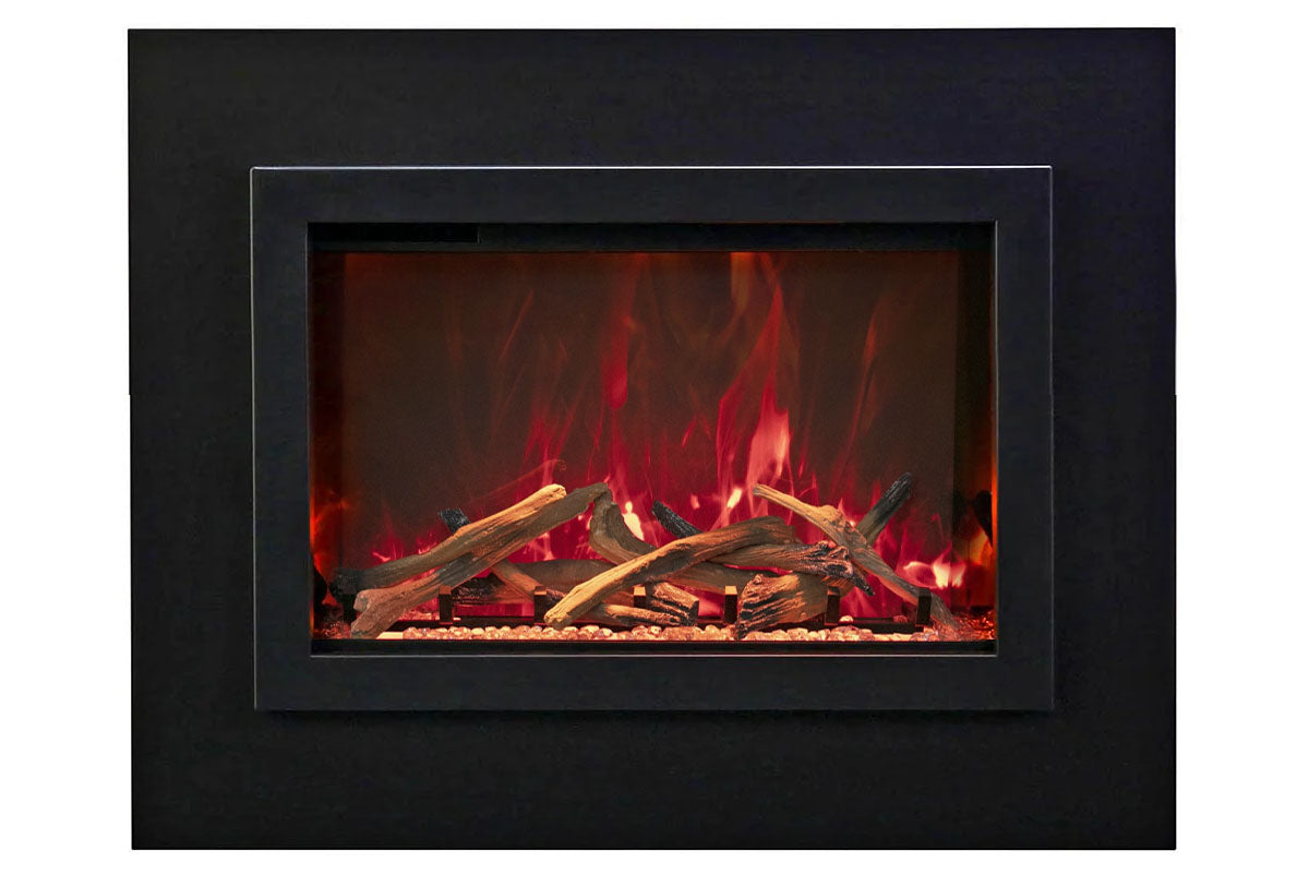 Amantii Traditional Bespoke 38-Inch Built-In Indoor/Outdoor Smart Electric Firebox Insert