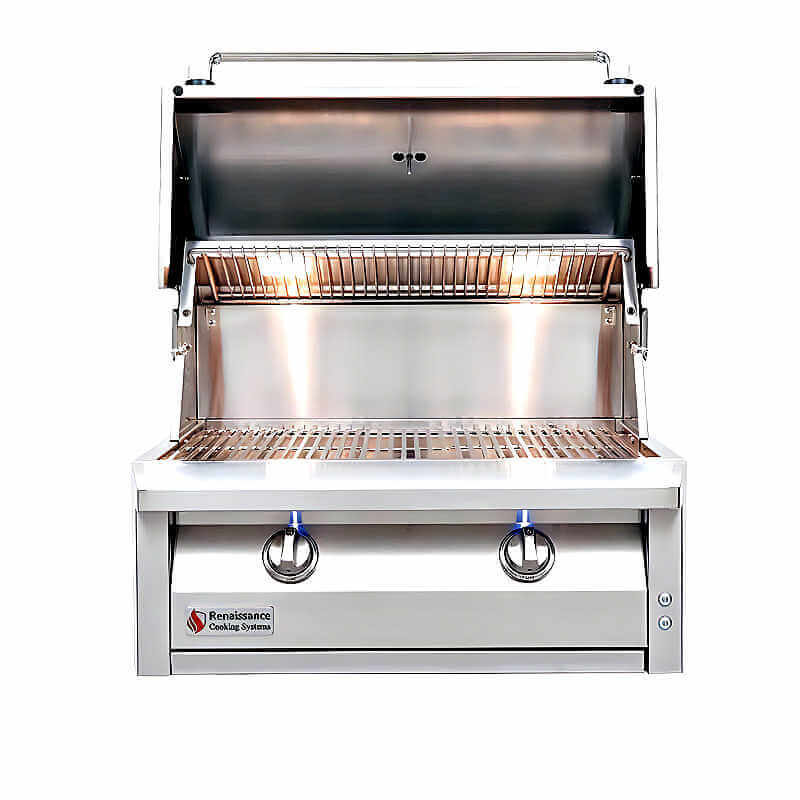 American Renaissance Grill 30 Inch 2 Burner Built-In Gas Grill