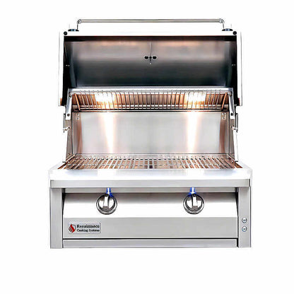 American Renaissance Grill 30 Inch 2 Burner Built-In Gas Grill
