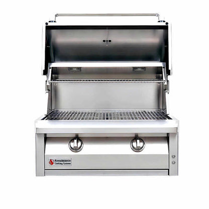 American Renaissance Grill 30 Inch 2 Burner Built-In Gas Grill