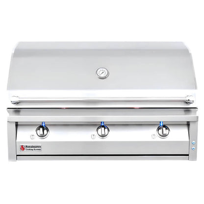 American Renaissance Grill 42 Inch 3 Burner Built In Gas Grill