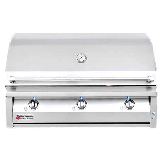 American Renaissance Grill 42 Inch 3 Burner Built In Gas Grill