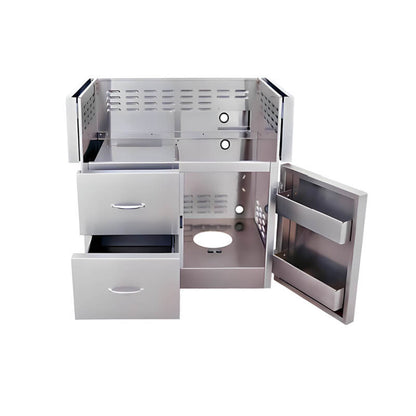 American Renaissance Grill 42 Inch 3 Burner Freestanding Gas Grill