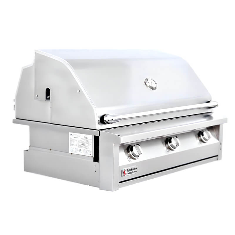 American Renaissance Grill 42 Inch 3 Burner Freestanding Gas Grill