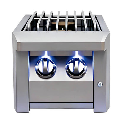 American Renaissance Grill Built-In Double Side Burner - ASBSSB