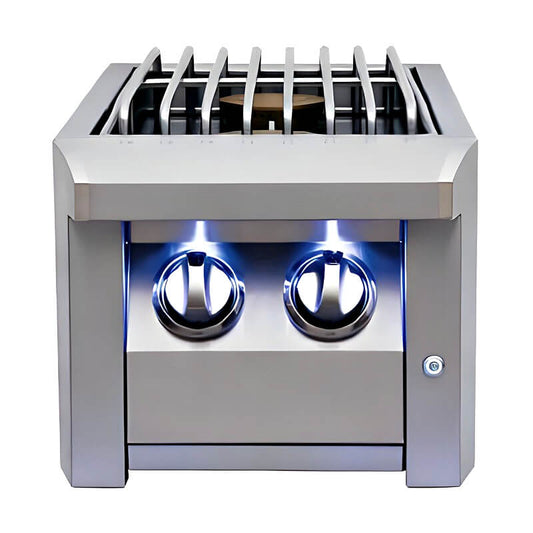 American Renaissance Grill Built-In Double Side Burner - ASBSSB