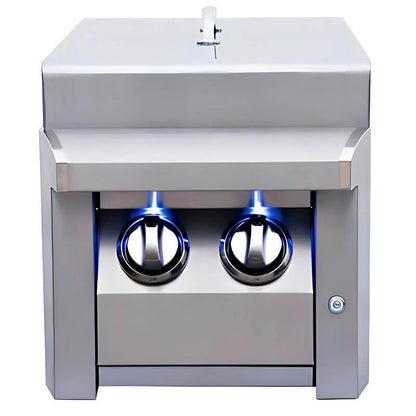 American Renaissance Grill Built-In Double Side Burner - ASBSSB