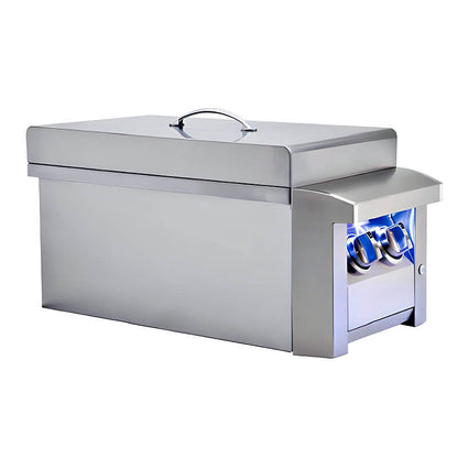 American Renaissance Grill Built-In Double Side Burner - ASBSSB