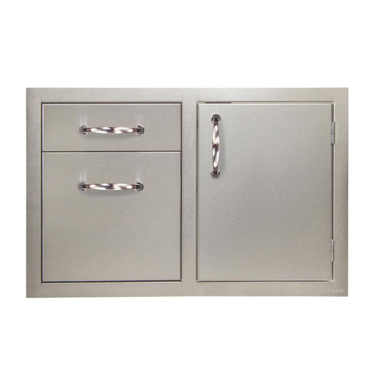 Artisan 36-Inch Soft-Close Right Hinge Door & Double Drawer Combo
