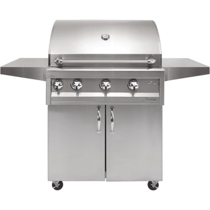 Artisan Professional 32-Inch 3-Burner Freestanding Gas Grill w/ Rotisserie