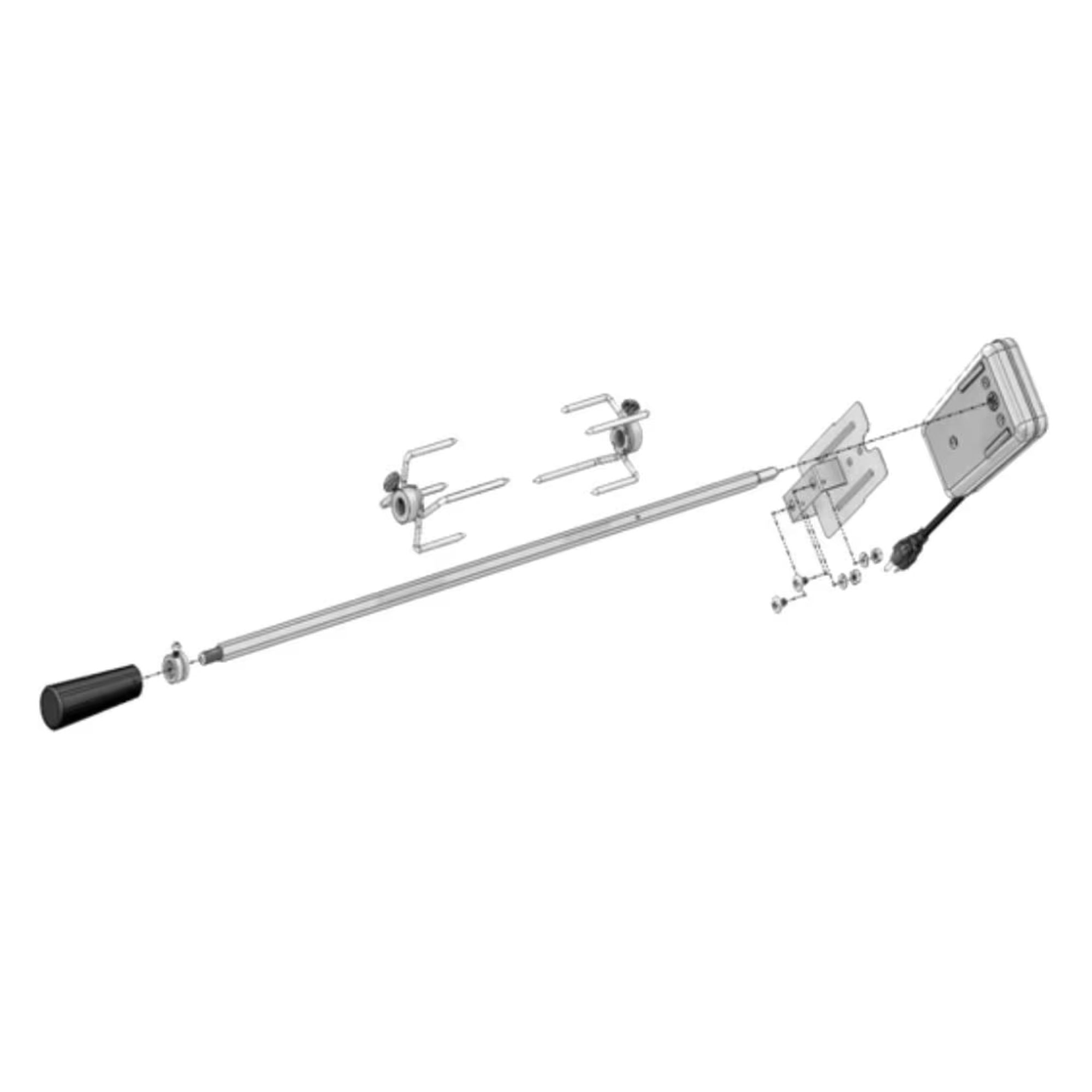 Artisan Rotisserie Kit for Artisan 26-Inch Gas Grills