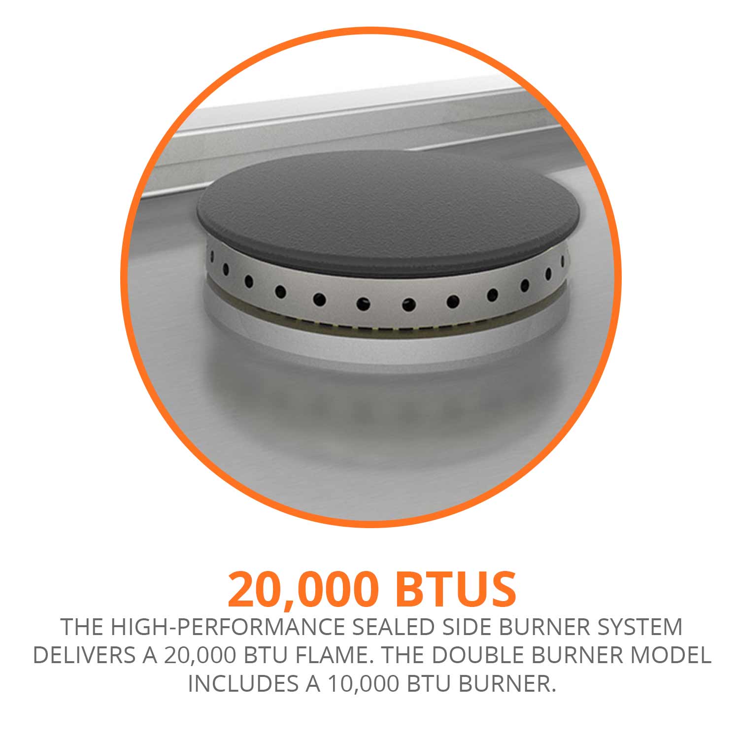 Aspire by Hestan Double Side Burner AEB122