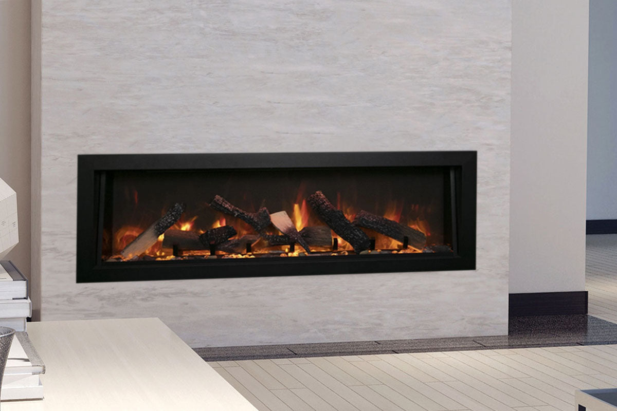 Amantii Panorama 40-inch Deep Built-in Indoor/Outdoor Linear Electric Fireplace