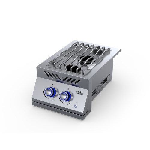 Napoleon 700 Series 12-Inch Built-in Inline dual range side burner - Angled View