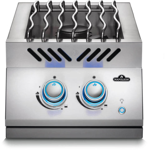 Napoleon 700 Series 12-Inch Built-in Inline dual range side burner - Outdoor Kitchen Side Burner