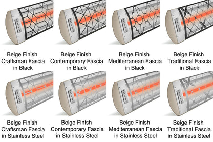 Infratech C-Series Single Element 2000Watt Outdoor Infrared Electric Heater | 240V