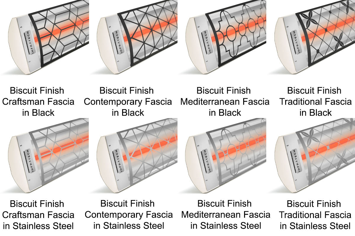 Infratech CD-Series Dual Element 4000Watt Outdoor Electric Heater | 240V