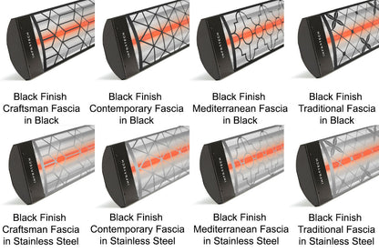 Infratech CD-Series Dual Element 4000Watt Outdoor Electric Heater | 240V