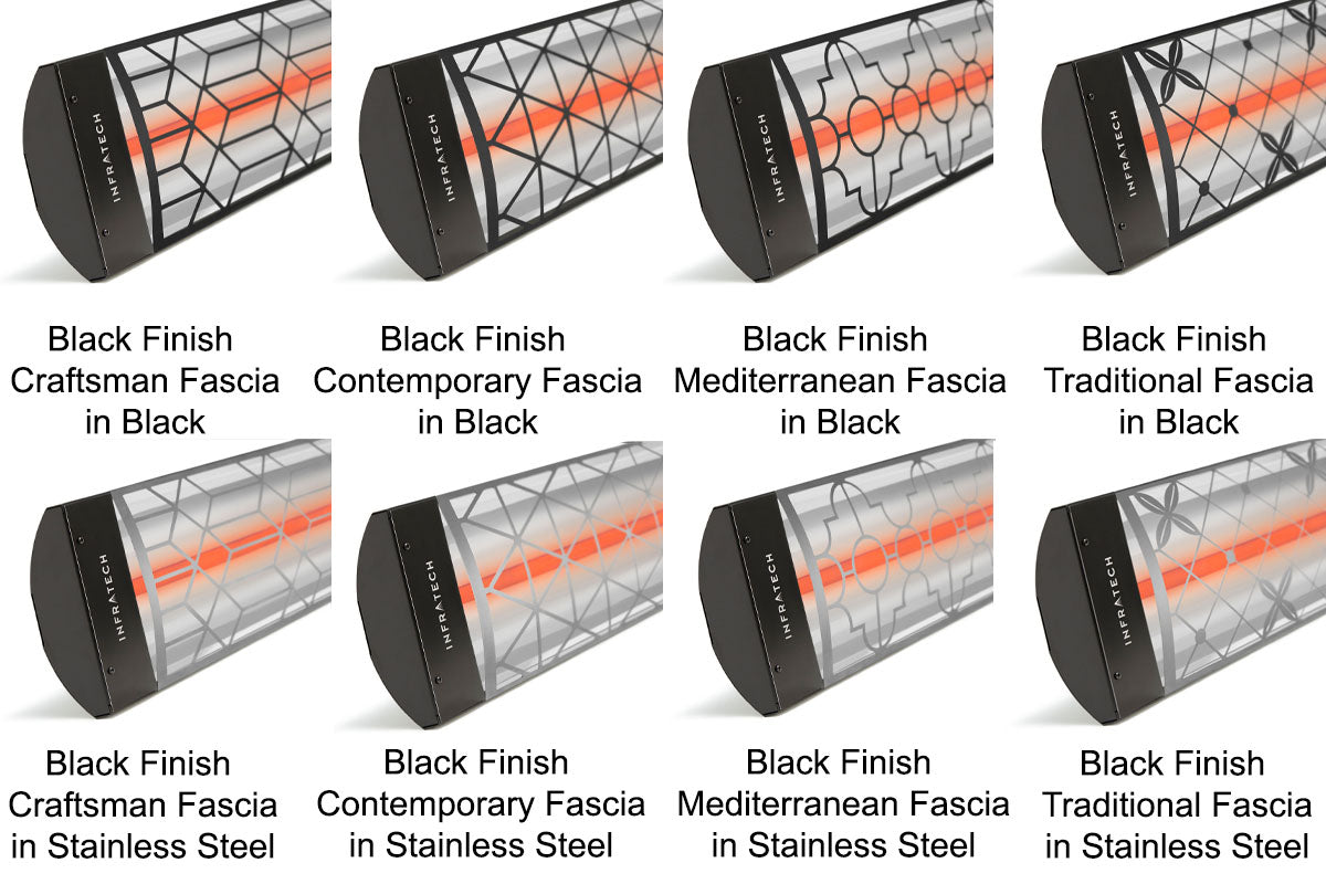 Infratech CD-Series Dual Element 6000Watt Outdoor Electric Heater | 277V