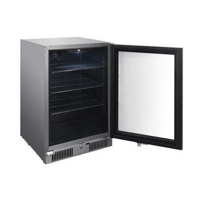Blaze 20-Inch 4.5 Cu. Ft. Beverage Cooler w/ Glass Door - BLZ-GDBEV20-4.5