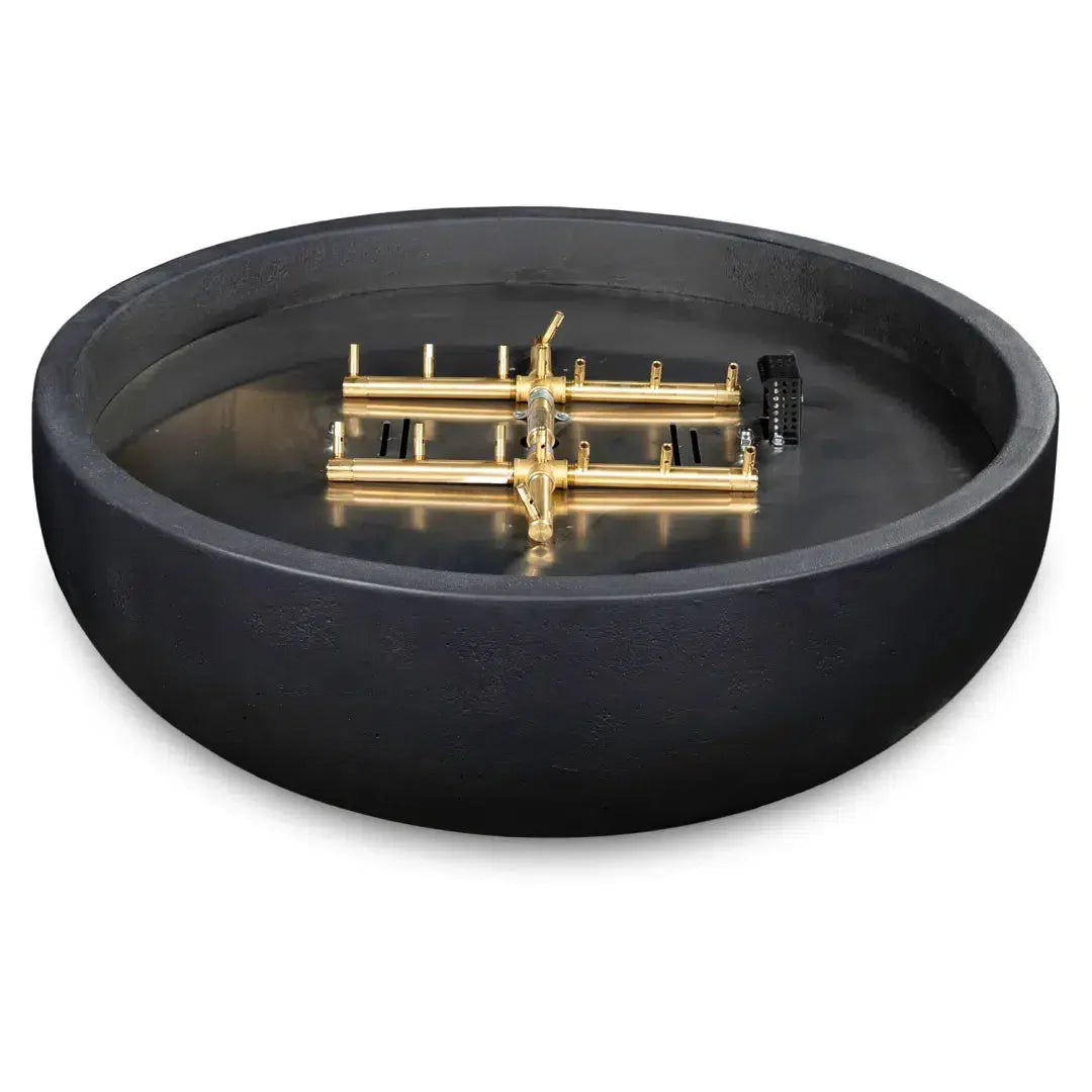 Blaze 38" Round Concrete Gas Fire Bowl