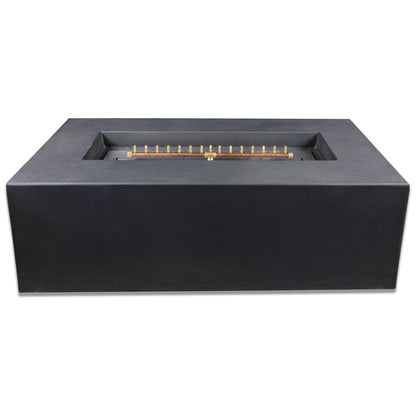 Blaze 60" Rectangular Concrete Gas Fire Pit Table