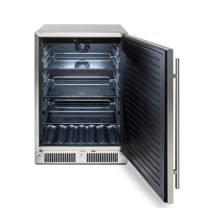 Blaze Golden Hour 10-Ft Outdoor Kitchen Island w/ 40-Inch Premium LTE+ Grill, Fridge, & Sink