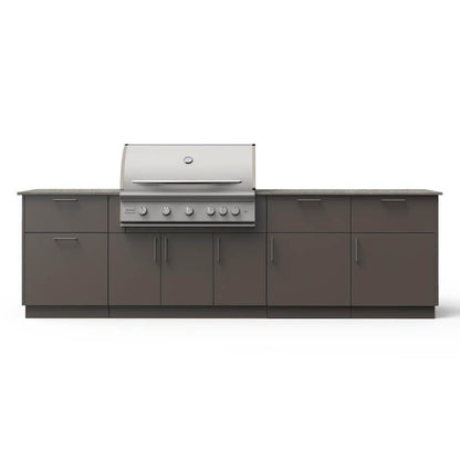 Blaze High Noon 10-Ft Outdoor Kitchen Island w/ 40-Inch Premium LTE+ Grill