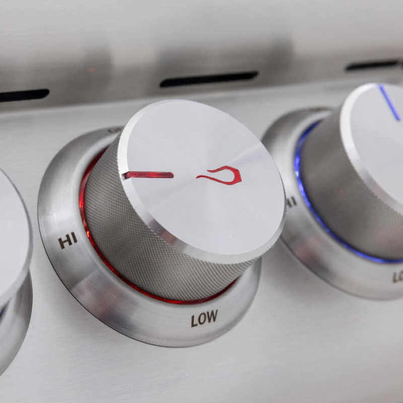 Blaze Golden Hour 10-Ft Outdoor Kitchen Island w/ 32-Inch Premium LTE+ Grill, Fridge, Sink in Gunmetal w/ Aeris Countertop