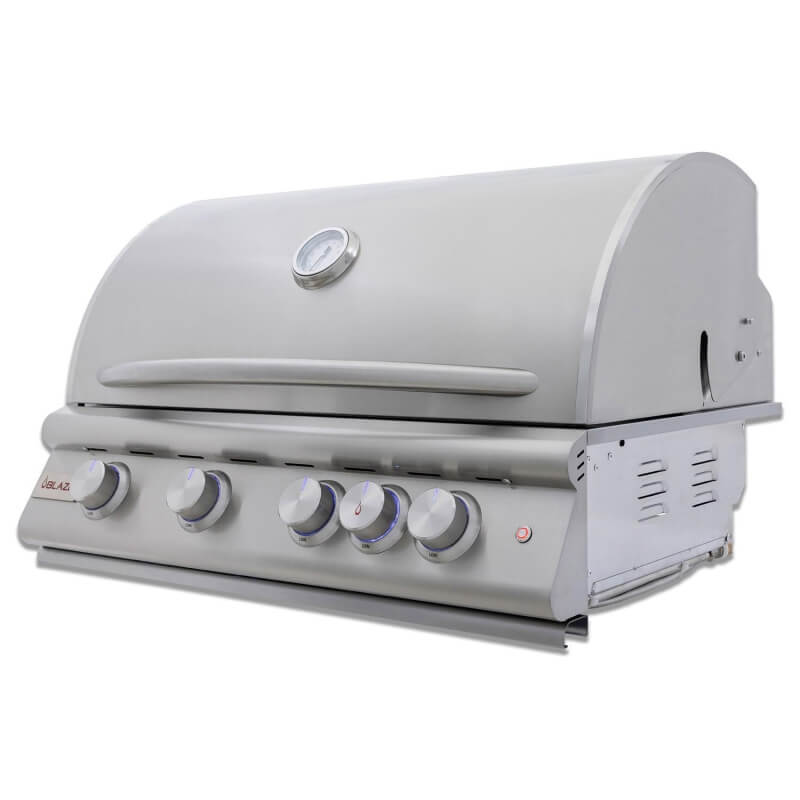 Blaze Premium LTE+ Marine 32 Inch 4-Burner Gas Built In Grill With Ceramic Flame Tamers