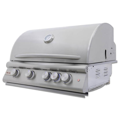 Blaze Premium LTE+ Marine 32 Inch 4-Burner Gas Built In Grill With Ceramic Flame Tamers