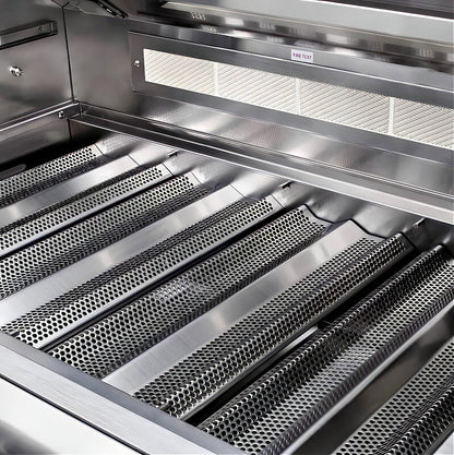 Blaze Morning Glow 10-Ft Outdoor Kitchen Island w/ 40-Inch Premium LTE+ Grill, & Refrigerator