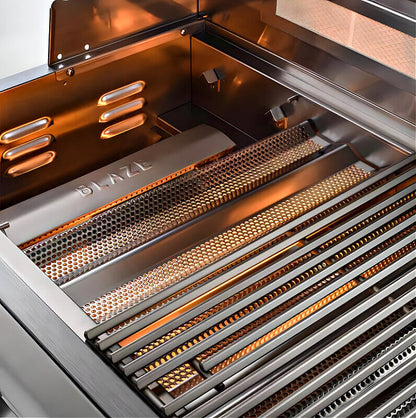 Blaze Sunrise 8-Ft Outdoor Kitchen Island w/ 32-Inch Premium LTE+ Gas Grill