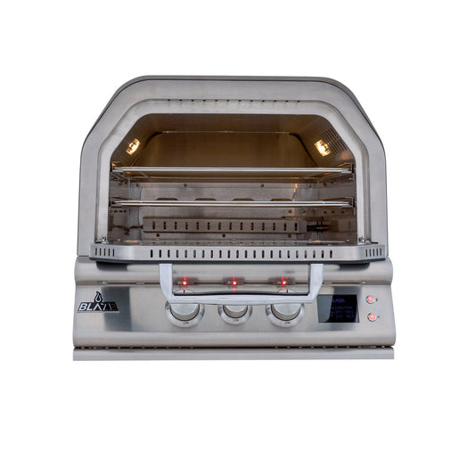 Blaze Premium 26-Inch Built-In Gas Outdoor Pizza Oven with Bluetooth Probes