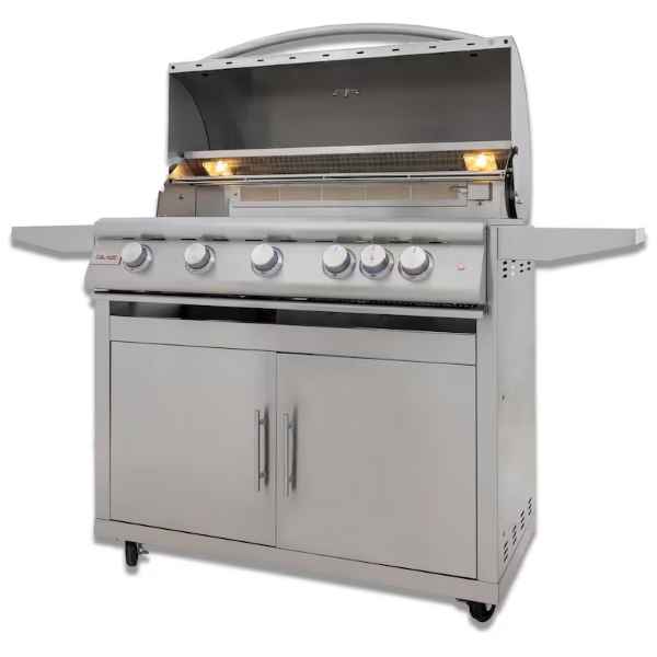 Blaze Premium LTE+ 40-Inch Gas Grill W/ Rear Infrared Burner & Lift-Assist Hood - BLZ-5LTE3