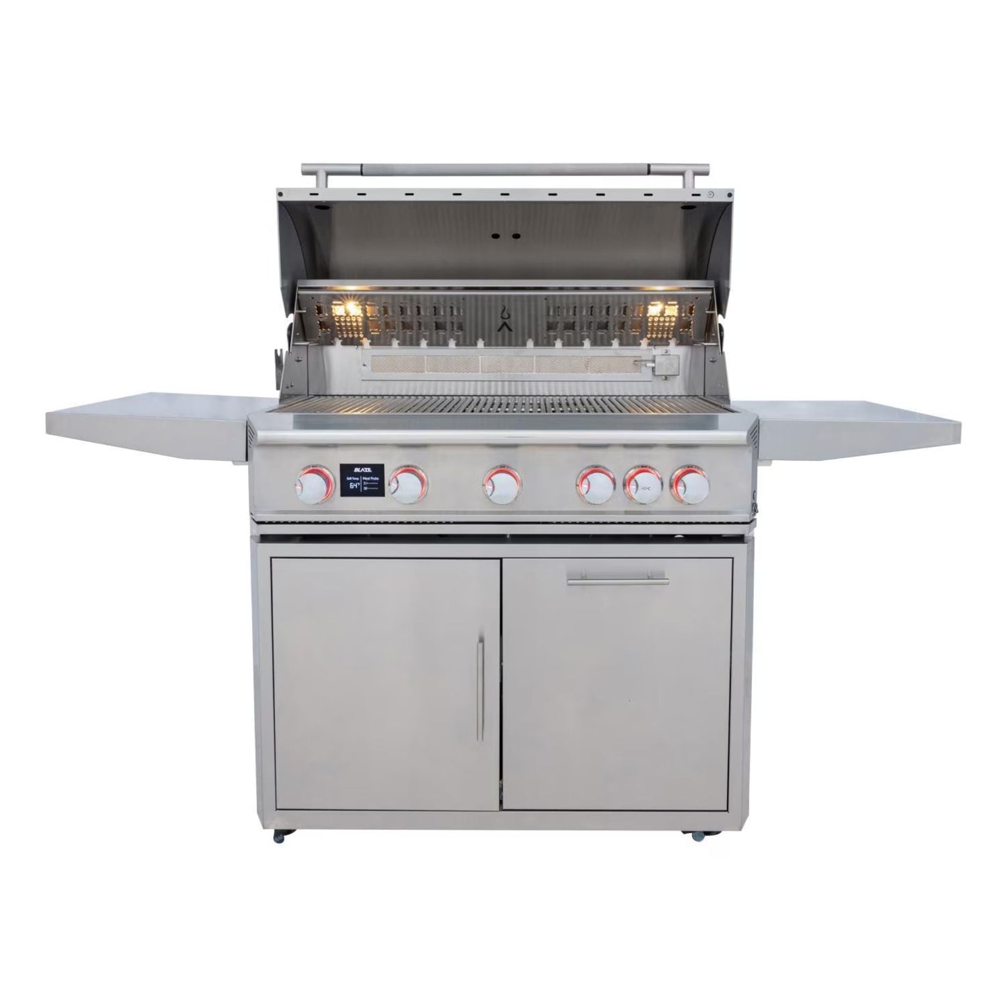 Blaze LTE PRO 40-Inch 5-Burner Freestanding Gas Grill w/ Digital Temperature Screen & Rear Infrared Burner