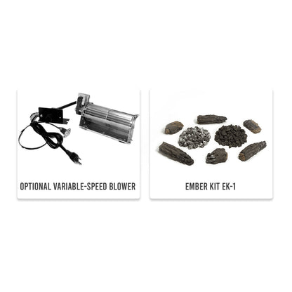 Empire 42 Inch Tahoe Clean-Face Direct Vent Premium Gas Fireplace - DVCP42BP