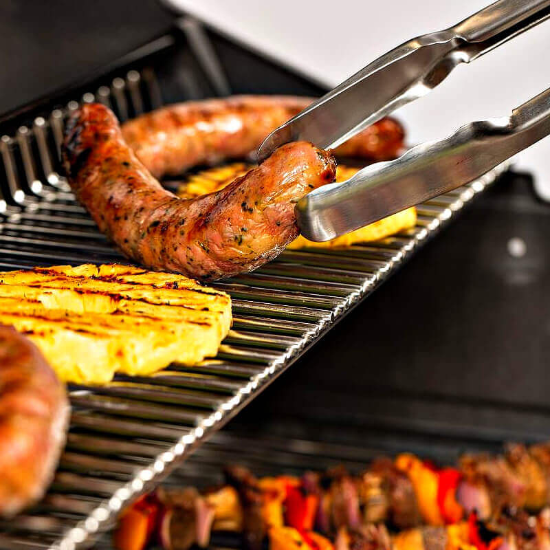 Broil King Baron Shadow 490i 4-Burner Gas Grill With Rotisserie & Side Burner Grill Island