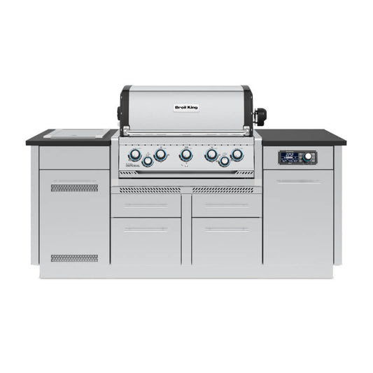 Broil King Imperial QS 590i 5-Burner Gas Grill Island