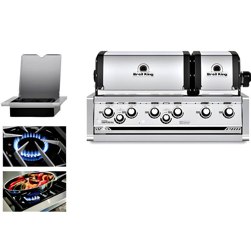 Broil King Imperial S 690i 6-Burner Gas Grill Island