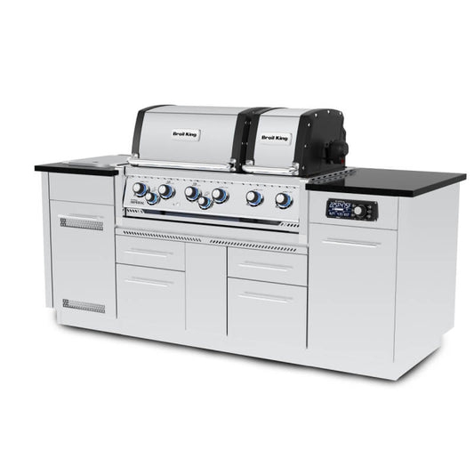 Broil King Imperial QS 690i 6-Burner Gas Grill Island