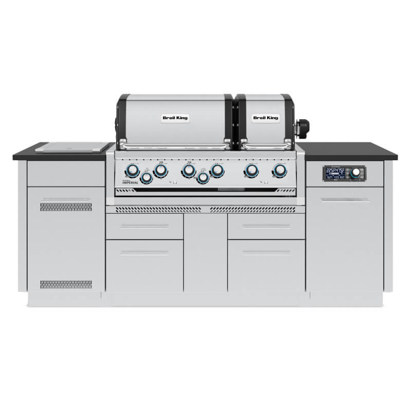 Broil King Imperial QS 690i 6-Burner Gas Grill Island
