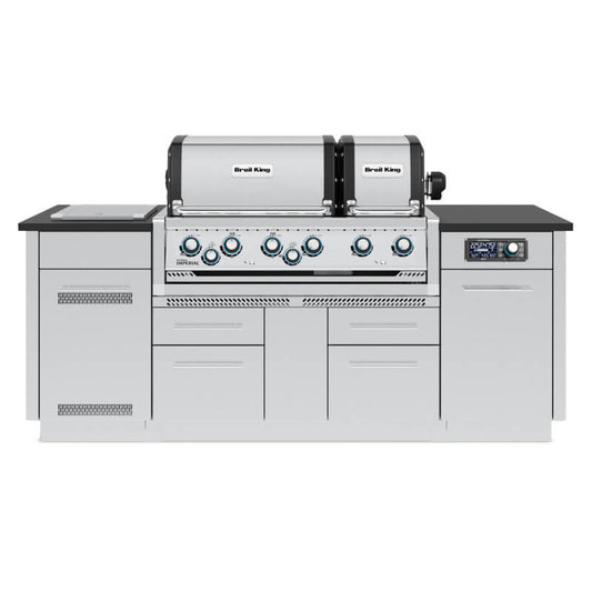 Broil King Imperial QS 690i 6-Burner Gas Grill Island