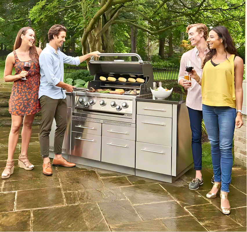 Broil King Imperial S 590i 5-Burner Gas Grill Island