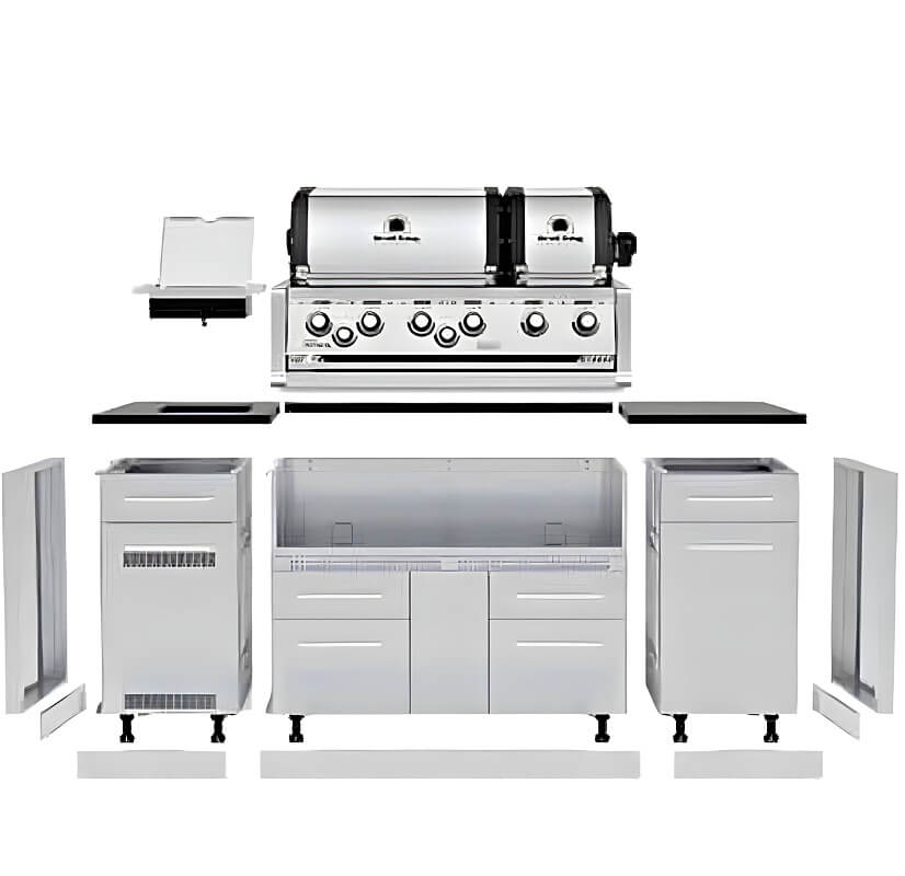 Broil King Imperial S 690i 6-Burner Gas Grill Island