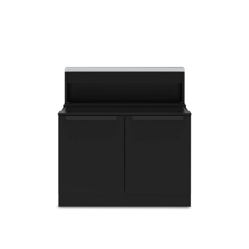 Broil King Baron Shadow 490i 4-Burner Gas Grill With Rotisserie & Side Burner Grill Island