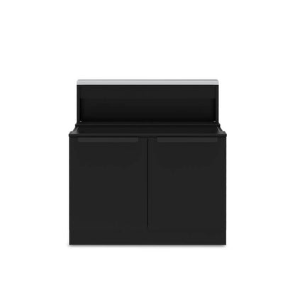 Broil King Baron Shadow 490i 4-Burner Gas Grill With Rotisserie & Side Burner Grill Island